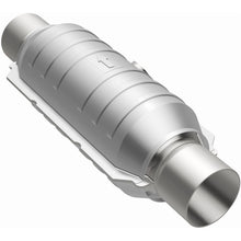 Load image into Gallery viewer, MagnaFlow Conv Univ 2.25in Inlet/Outlet Center/Center Round 11in Body L x 5.125in W x 15in Overall L
