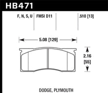 Load image into Gallery viewer, Hawk HPS Street Brake Pads Brake Pads - Performance Hawk Performance   
