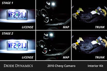 Load image into Gallery viewer, Diode Dynamics 10-15 Chevrolet Camaro Interior LED Kit Cool White Stage 2 Dash &amp; Interior Trim Diode Dynamics   

