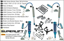 Load image into Gallery viewer, Superlift 05-20 Toyota Tacoma 4WD (Excl TRD Pro Models) - w/ King Shocks 3in Lift Kit Lift Kits Superlift
