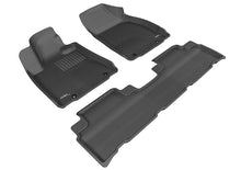Load image into Gallery viewer, 3D MAXpider 2013-2015 Lexus RX Kagu 1st &amp; 2nd Row Floormats - Black | L1LX04501509

