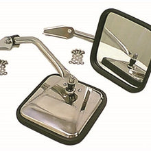 Load image into Gallery viewer, Rugged Ridge 55-86 Jeep CJ Chrome CJ-Style Side Mirror Kit Rugged Ridge
