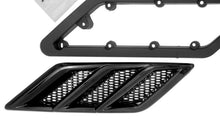 Load image into Gallery viewer, Roush 2015-2023 Roush Mustang Fender Vent Heat Extractors - Gloss Black | 422326
