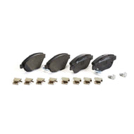Brembo 14-17 Fiat 500 Front Low-Met Brake Pad | P23153