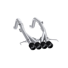 Load image into Gallery viewer, MBRP 14-19 Chevrolet Corvette 6.2L 3in Axle-Back Muffler Bypass Quad Exit Carbon Fiber Tips w/ FREE SHIPPING
