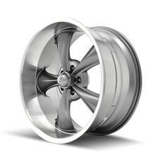 Load image into Gallery viewer, Ridler 695 18x9.5 / 5x114.3 BP / 6mm Offset / 83.82mm Hub Gloss Grey Machined Wheel | 695-8965G
