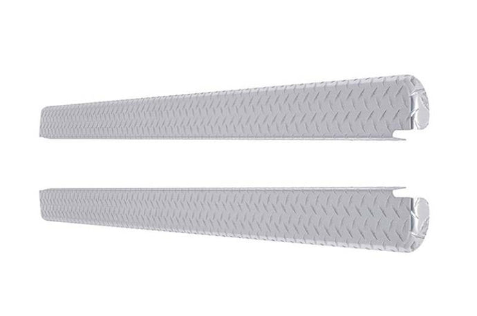 Deezee 99-07 Chevrolet Silverado/Sierra Bed Cap Wrap Brite-Tread Aluminum 8Ft Bed Truck Bed Rail Protectors Dee Zee