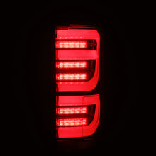 Load image into Gallery viewer, AlphaRex 15-20 Ford F-150 Luxx LED Tail Lights (Pair) Black/Red (Not For Blind Spot Sensor Models) AlphaRex

