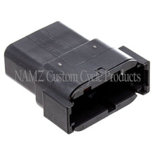 Load image into Gallery viewer, NAMZ Deutsch DTM 12-Position Receptacle w/12 Stamped Terminals &amp; Wedgelock - Black (HD 74109-98BK) Misc Powersports NAMZ   
