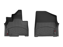 Load image into Gallery viewer, WeatherTech 2025 Kia Carnival Hybrid Front FloorLiner - Black | 4419111
