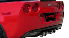 Load image into Gallery viewer, Corsa 2012-2013 Chevrolet Corvette C6 ZR1 Sport Cat-Back Dual Rear Exit w/ Twin 4.0in Pol Tips Catback CORSA Performance
