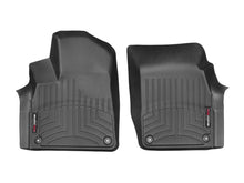 Load image into Gallery viewer, WeatherTech 17+ Audi Q7 Front FloorLiners - Black | 448871
