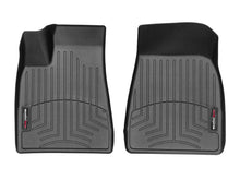 Load image into Gallery viewer, WeatherTech 2016+ Tesla Model X Front FloorLiner - Black | 448691
