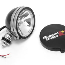 Load image into Gallery viewer, Rugged Ridge 6in Halogen Light Black Steel Housing Rugged Ridge
