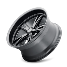 Load image into Gallery viewer, Ridler 606 22x10.5 / 5x120 BP / 40mm Offset / 72.62mm Hub Matte Black Wheel
