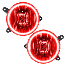 Load image into Gallery viewer, Oracle 10-12 Ford Mustang LED Fog Light Halo Kit - V6 Grill Fogs - Red
