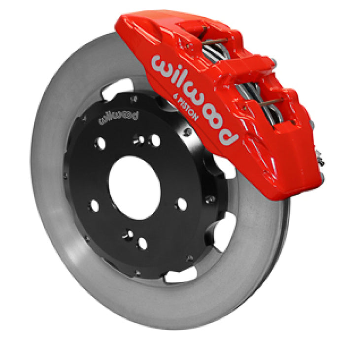 Wilwood 02-06 Acura RSX Dynapro Forged Dynapro 6 Big Brake Front Brake Kit - Red Wilwood