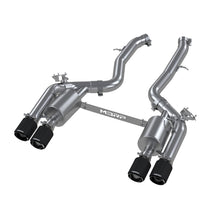 Load image into Gallery viewer, MBRP Exhaust S45023CF 3in. Resonator-Back. Dual Rear Quad Outlet. T304. CF. Active Exhaust System Kit MBRP Exhaust
