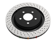 DBA 14-21 Volkswagen GTI (w/Perf Pkg 310mm Rear Disc) Rear 4000 Series Drilled Rotor | DBA42809XD