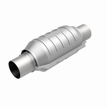 Load image into Gallery viewer, MagnaFlow Conv Univ 3in Inlet/Outlet Center/Center Round 9in Body L x 5.125in W x 13in Overall L
