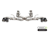 Corsa 20-24 Chevrolet Corvette C8 RWD 3in Xtreme Cat-Back Exhaust w/4.5in Carbon Fiber Polished Tips Catback CORSA Performance
