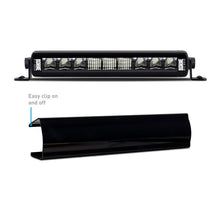 Load image into Gallery viewer, Borne Off-Road Light Bar Cover Single Row 10in Black Borne Off-Road
