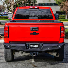 Load image into Gallery viewer, Westin 14-18 Chevy Silverado 1500 Pro-Series Rear Bumper - Textured Black Westin
