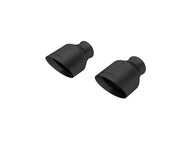 MBRP 15-23 Dodge Charger 5.7L/6.2L/6.4L T304 3in ID / 5in OD Out / 8in Length Angle Cut Black Tip Tips MBRP   