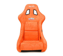 Load image into Gallery viewer, NRG FRP Bucket Seat ULTRA Edition W/ Grey Pearlized Back / Orange Microfiber Material - Large | FRP-302OR-ULTRA
