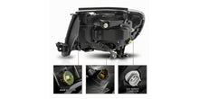 Load image into Gallery viewer, Raxiom 05-11 Toyota Tacoma Axial Series Switchback Projector Headlights- Black Housing- Clear Lens | TT23361
