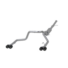 Load image into Gallery viewer, MBRP Exhaust S50053CF 3in. Cat-Back. 2.5in. Dual Split Rear. T304. Quad CF Tips Exhaust System Kit MBRP Exhaust
