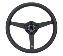 Load image into Gallery viewer, NRG Aluminum Steering Wheel 330mm - Heritage Solid Spoke - Ergonomic Grip - Anadized Black | RST-071-BK
