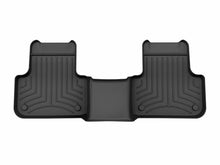 Load image into Gallery viewer, WeatherTech 17-25 Audi Q7-Not Significant Retention post-2nd Row Rear FloorLiner HP - Black | 448872IM
