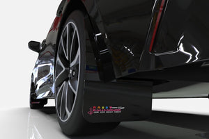 Rally Armor 2022 Honda Civic/Civic Si/Sport (Hatch/Sedan) Black Mud Flap BCE Logo Mud Flaps Rally Armor   