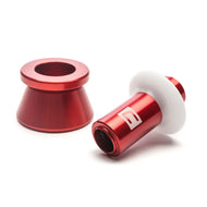 Cobb Subaru STI Reverse Lockout Pull - White/Race Red | 244310-W-RD