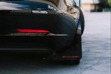 Load image into Gallery viewer, Rally Armor 17-23 Tesla Model 3 Black UR Mud Flap w/White Logo Mud Flaps Rally Armor   
