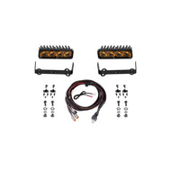 Diode Dynamics 2014-2024 Toyota 4Runner SS6 Pro LED Kit Yellow Driving 3000K | DD8599