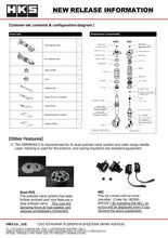 Load image into Gallery viewer, HKS HIPERMAX S VBH FULL CANCELLERKIT F PILLOW | 80300-AF010CP
