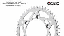 Load image into Gallery viewer, Vortex Racing 33 Tooth 520 Rear Sprocket - Silver | 254-33
