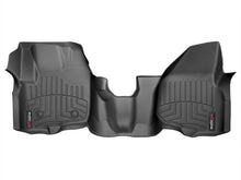 Load image into Gallery viewer, WeatherTech 12-13 Ford F250/F350/F450/F550 Front FloorLiner - Black | 444341
