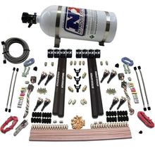 Load image into Gallery viewer, Nitrous Express SX2 Dual Stage 8 Solenoid /Gasoline Nitrous Kit (200-1200HP) w/10lb Bottle Nitrous Systems Nitrous Express

