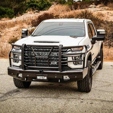 Load image into Gallery viewer, Westin 20-21 Chevrolet 2500/3500 HDX Bandit Front Bumper - Black Westin
