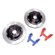 Load image into Gallery viewer, Neuspeed Brakes > Rotors > Rear Neuspeed 2-Piece Floating Brake Rotors Upgrade Kit (350mm) - VW/Audi MQB EVO
