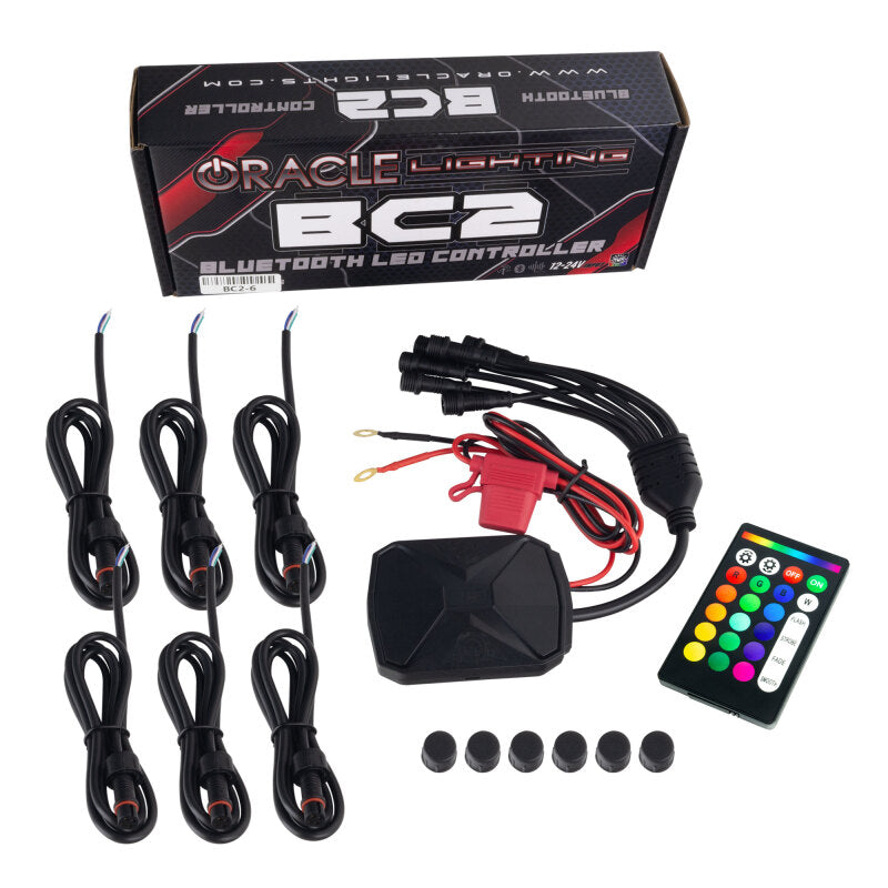 ORACLE Lighting BC2 Bluetooth ColorShift RGB LED Controller - 6 Output ORACLE Lighting