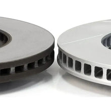 Load image into Gallery viewer, Neuspeed Brakes > Rotors > Front Left + Right (Pair) Neuspeed 2-Piece Floating Brake Rotors | Front 357mm Slotted - VW/Audi / MK8 Golf R / 8Y S3
