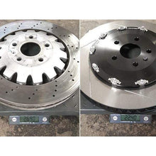 Load image into Gallery viewer, Neuspeed Brakes > Rotors > Front NEUSPEED 2-Piece Front Brake Rotor Kit - 370mm (RS3)

