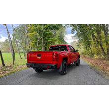 Load image into Gallery viewer, Fishbone Offroad 07-18 Chevrolet Silverado 1500/2500/3500 Double Cab Oval Side Steps -Black Textured Fishbone Offroad
