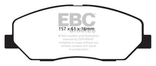 Load image into Gallery viewer, EBC 08-10 Hyundai Genesis 3.8 Ultimax2 Front Brake Pads Brake Pads - OE EBC   

