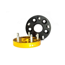 Load image into Gallery viewer, ISC Suspension 5x100 to 5x114 25mm Wheel Adapters Black - Set of 4
