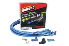 Load image into Gallery viewer, Moroso Chevrolet Small Block Ignition Wire Set - Blue Max - Spiral Core - Sleeved - HEI - 90 Degree Moroso
